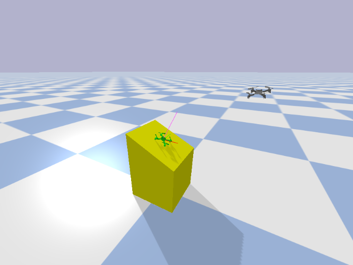 simulation env for DRL control of uav